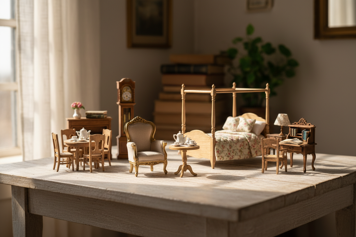 Indret Dukkehjemmet: En Guide til Dukkehus Møbler